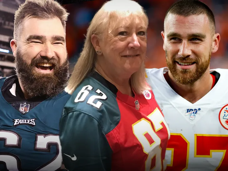 Donna Kelce shockingly reveals whom she is supporting as the Chiefs take on the Eagles: Travis or Jason?