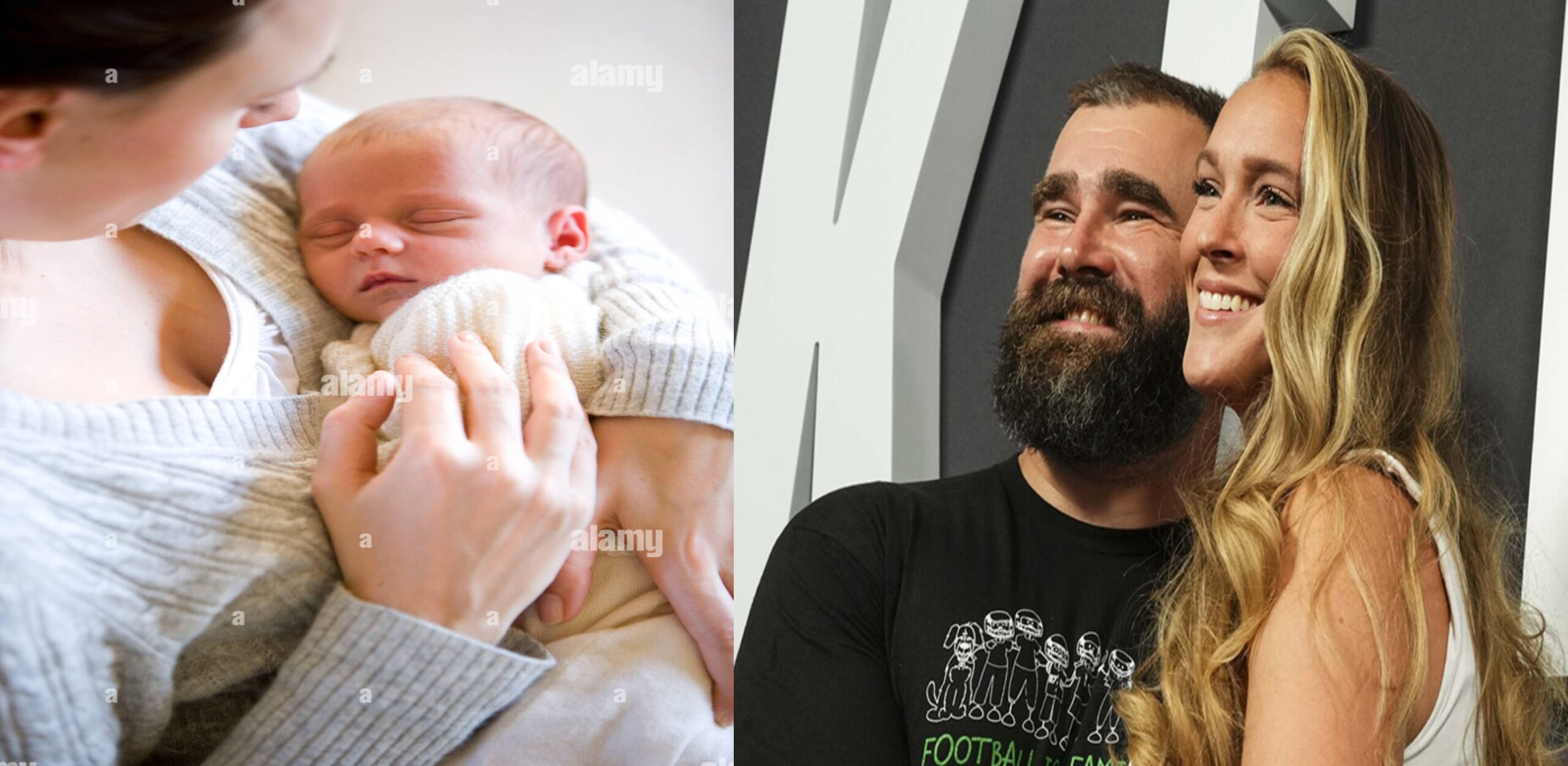 NFL legend Jason Kelce and his wife Kylie McDevitt joyfully announce the arrival of their fourth child, sharing the delightful news of the baby's gender.