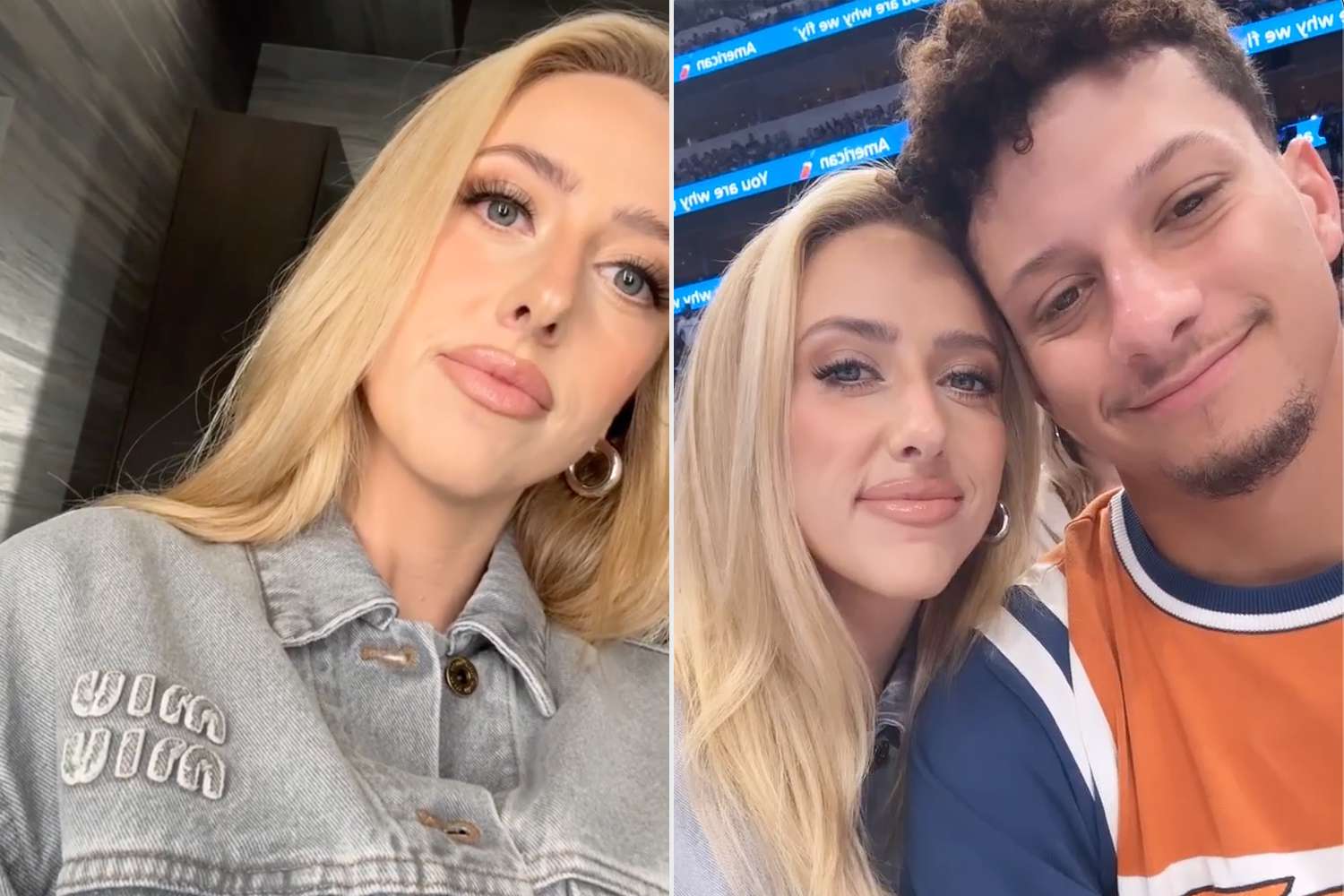 Patrick and Brittany Mahomes Enjoy Date Night at an NBA Game During His Bye Week