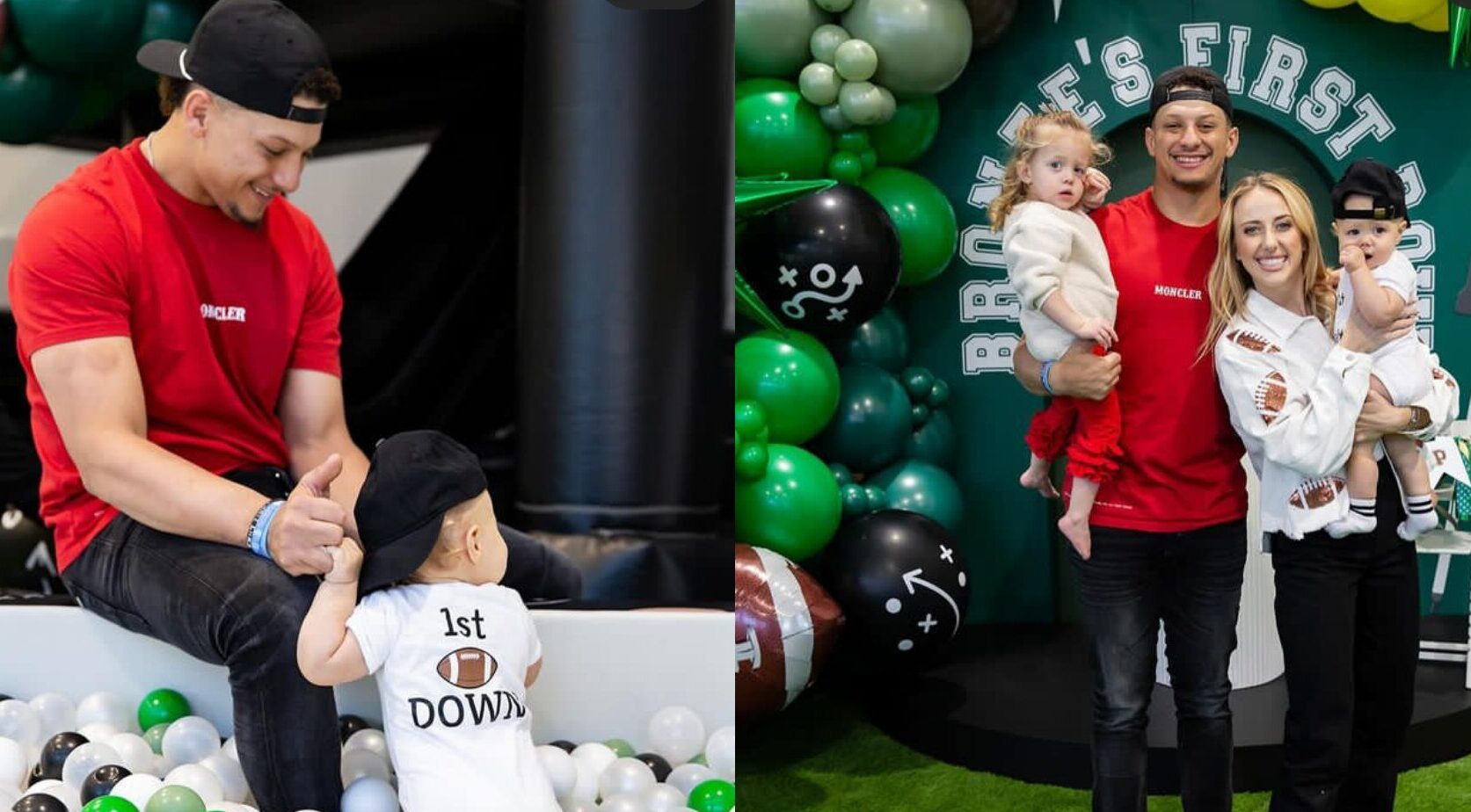 Patrick Mahomes and Brittany celebrate one of the happiest moments in their lives as their son, Bronze, turns one year old.