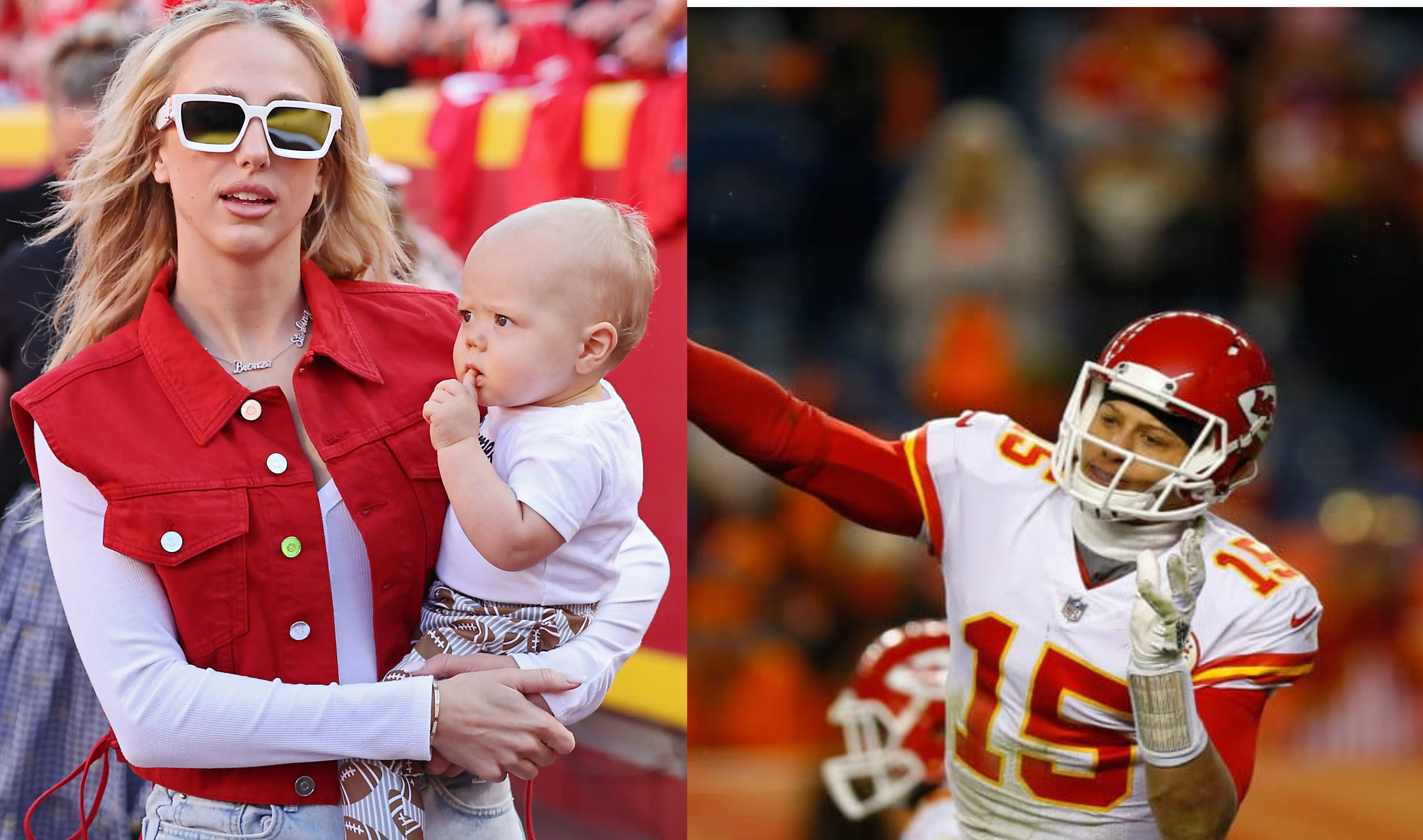 "I never knew I got married to a beast!" Brittany Mahomes threatens divorce after her husband throws a heavy punch at the referee after Chiefs' loss