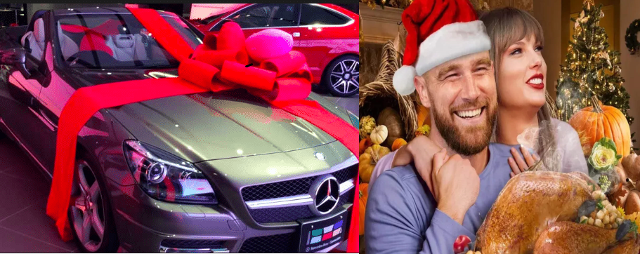 In tears of joy, Taylor Swift expresses, 'I've never had such a wonderful surprise for Christmas,' as Travis Kelce astonishes her with a $2 million car gift for the holiday season."