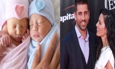 NFL Star Aaron Rodgers joyfully welcomes a beautiful set of twin babies with his soon-to-be wife