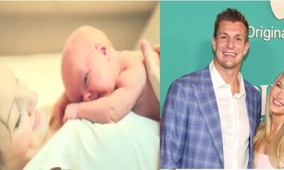 NFL Legend Rob Gronkowski Welcomes First Child After Four Years of Marital Bliss with Wife Camile