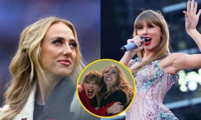Taylor Swift React To Brittany Mahomes Being Named The Most Supportive NFL Wife Among Others “She deserves it, bringing all her kids to support their dad is so adorable”