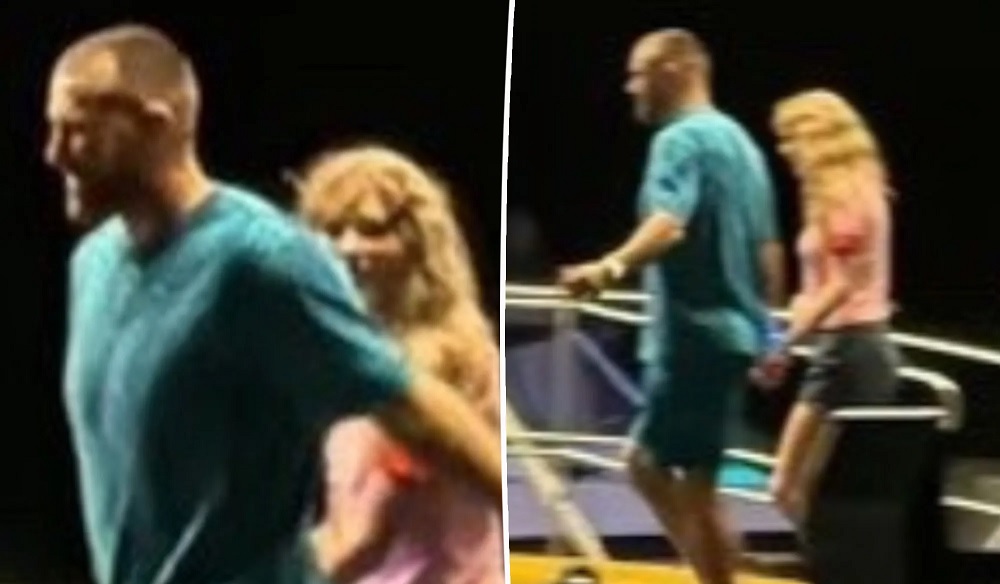 Taylor Swift and Travis Kelce sneak in one more date with boat outing before he leaves Sydney