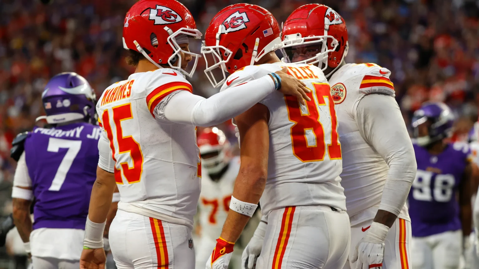 “Patrick Mahomes, en route to Las Vegas, poised for a rare repeat opportunity as they prepare to face the San Francisco 49ers in a Super Bowl rematch from four years ago.”