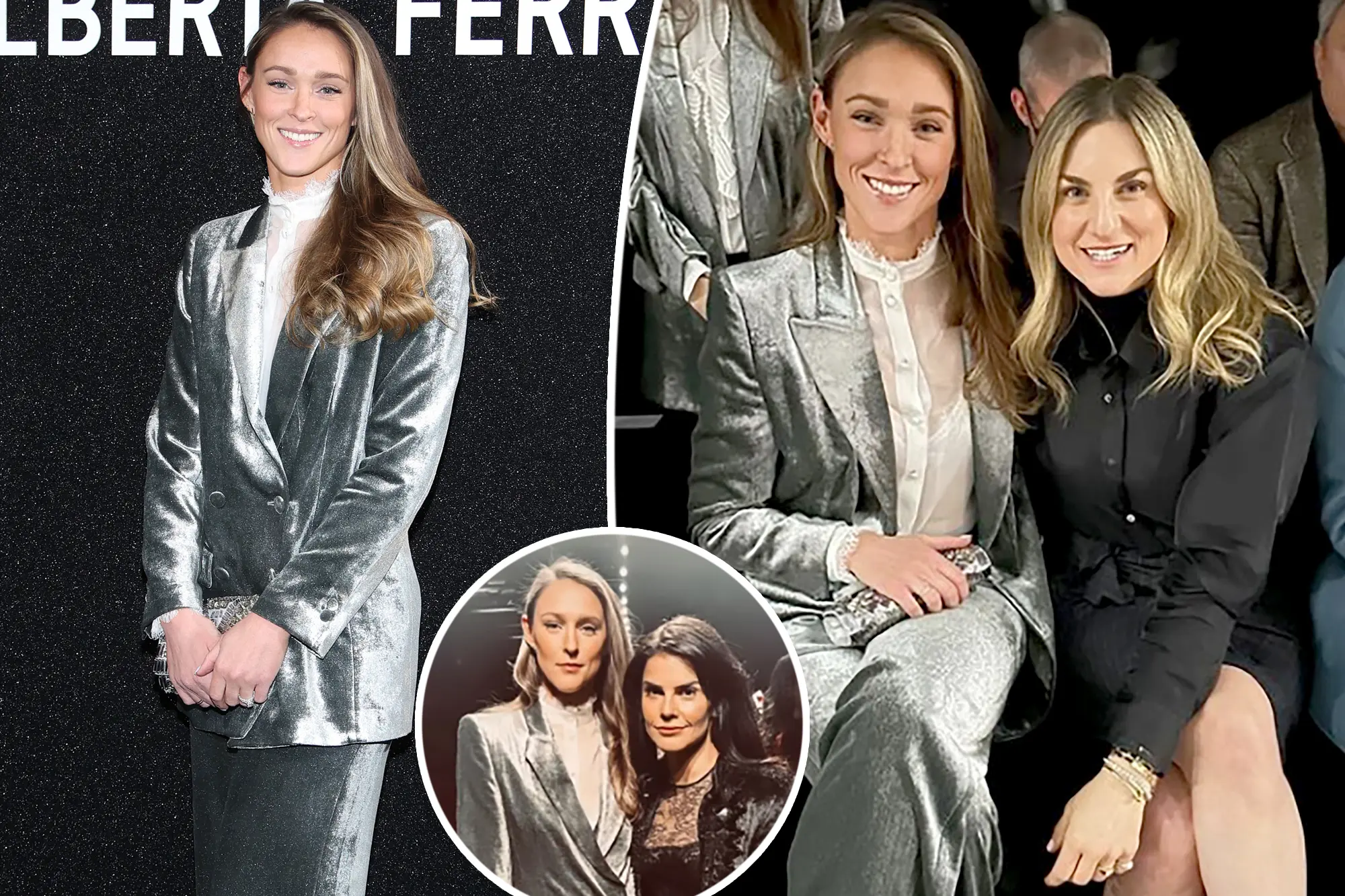 'Drop dead gorgeous' Kylie Kelce Goes Glam in Shiny Silver Suit At Milan Fashion Week: ‘My 1st Ever Fashion Show’  