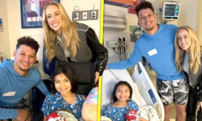 Patrick and Brittany Mahomes visited the children who were injured from Chiefs parade shooting in hospital