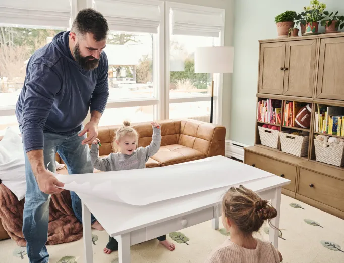 Jason Kelce & Kylie Kelce Reveal Their Imaginative Playroom For Their 3 Daughters: ‘We Are Big Fans of Green’