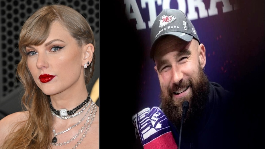Kansas City Chiefs Star Travis Lauds Taylor Swift's Choice of Schiaparelli Gown at the 2024 Grammys, Girlfriend big night at the 2024 Grammys made Travis proud for more than one reason