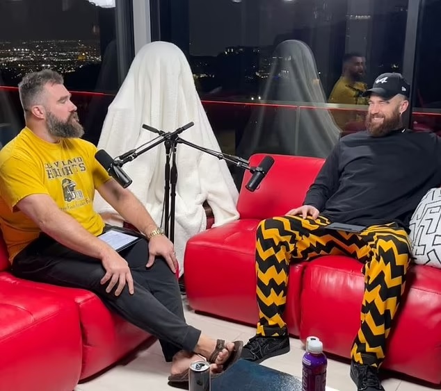 Travis Kelce to host 'New Heights House Party' with brother Jason in Las Vegas TONIGHT - with guests strictly invite only: 'Grab a beer or 20... be cool, have a good time!'