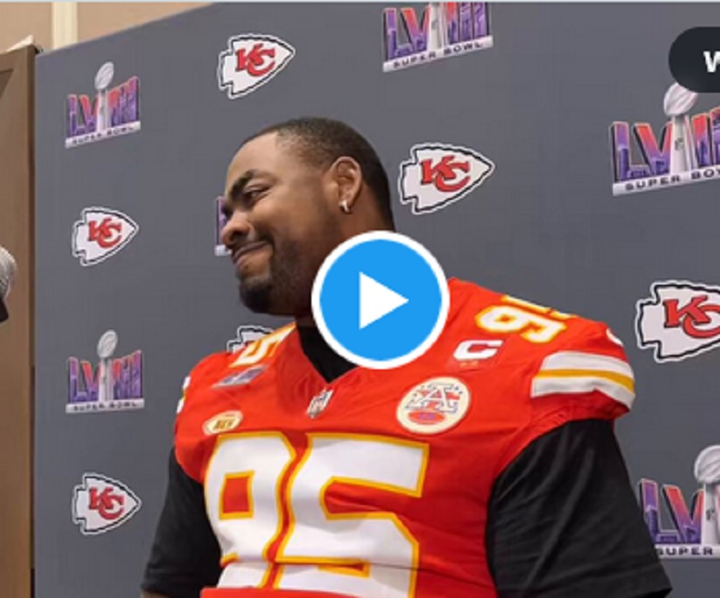 Chiefs' Chris Jones says 49ers fans booing 'brings a fire' to Kansas City ahead of 2024 Super Bowl