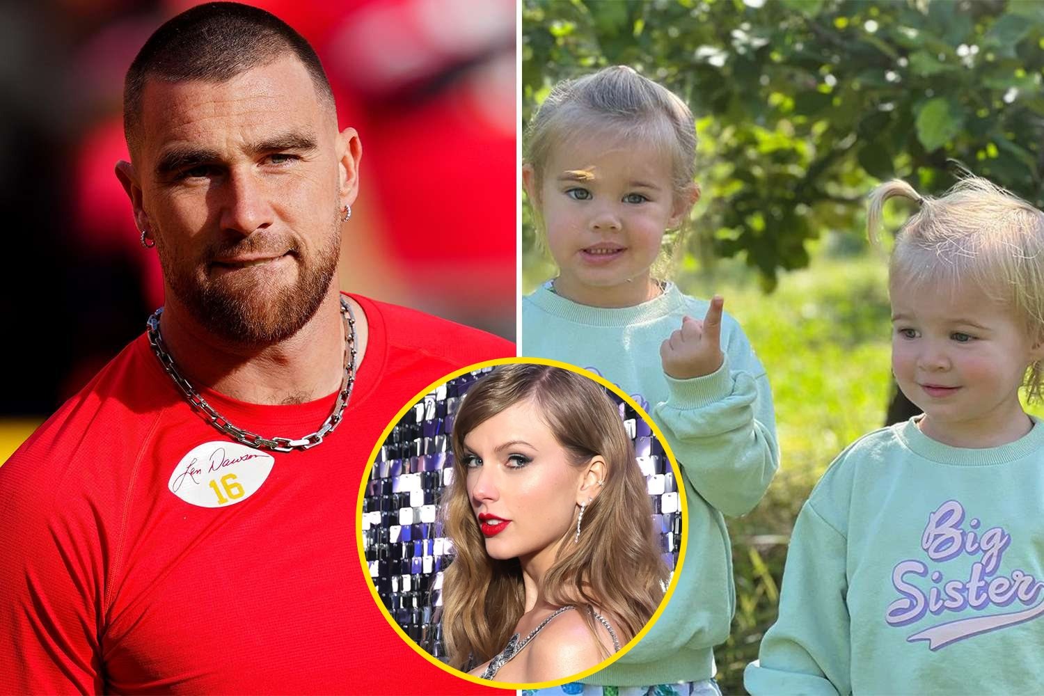 Jason Kelce wife Kylie shares a beautiful clip where daughter Wyatt ask when uncle Travis is getting married to her favourite celebrity Travis response has got the public thinking hard...Travis in trouble?