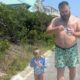 “Kelce Family Harmony: Jason Kelce and Daughter Wyatt Sync Up Stroll with Ice Cream on Beach Vacation”