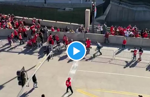 Breaking News: Heroic Act Caught on Video as Kansas City Chiefs Fan Tackles Shooter until arrival of police' [WATCH]