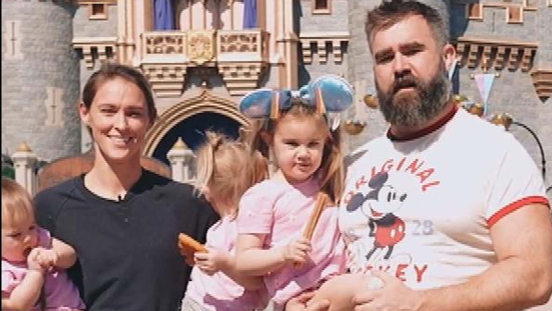 Jason Kelce's Wife Kylie Shares Family Excitement as the entire Jason family down to their three beautiful daughter will be at Allegiant stadium to cheer on uncle Travis: "Wyatt is Super Excited she will be Meeting Taylor"