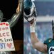 "Internet Reacts: 'Dear Jason Kelce, Hold Me Like a Baby' Love Note for Jason Kelce Left on Rocky Balboa Statue on Valentine's Day"