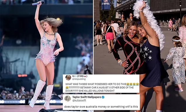 Taylor Swift fans around the world outraged at popstar surprise for Melbourne fans: Does Taylor owe Australia money or something