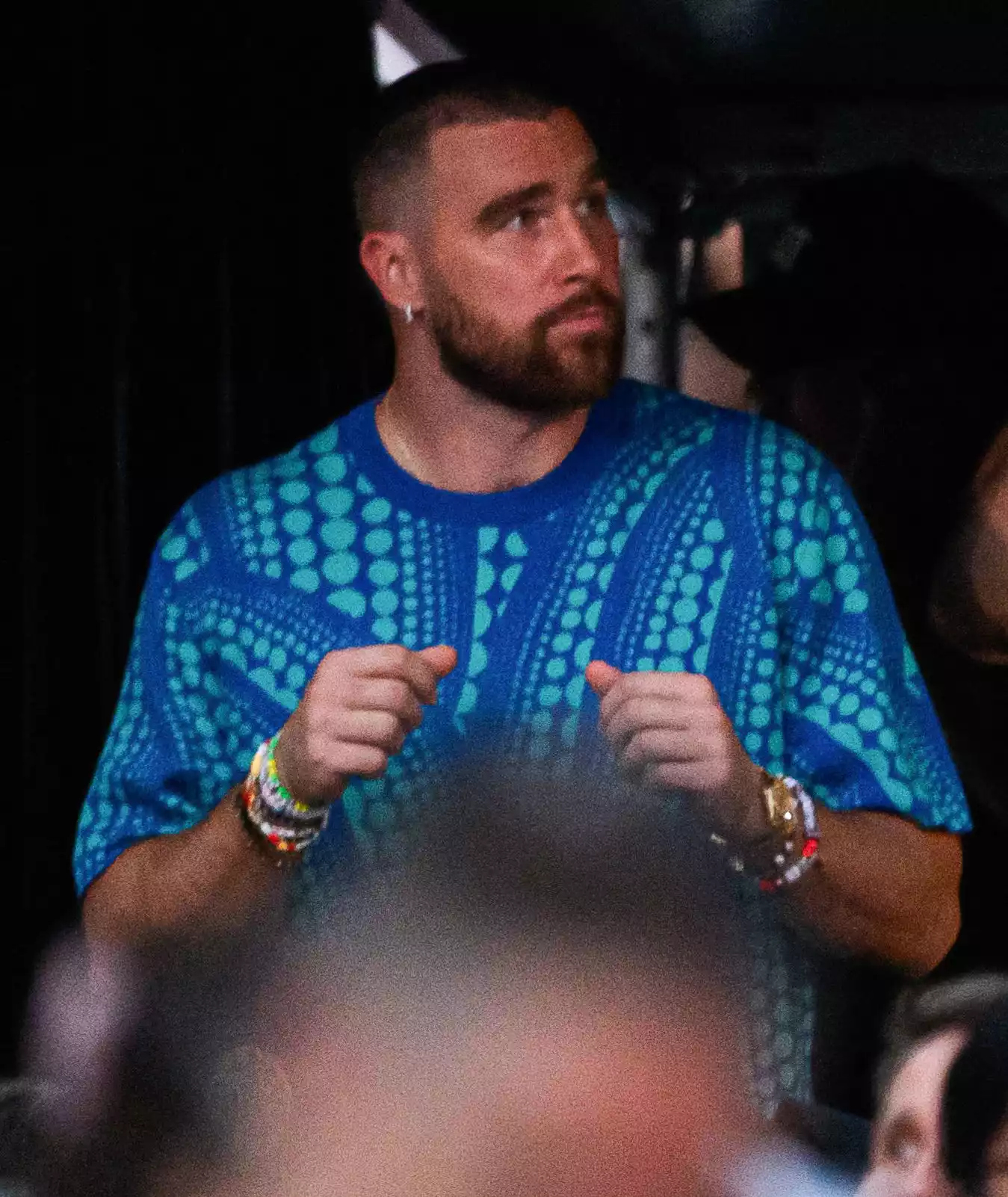 Travis Kelce Rocks Friendship Bracelets! as he Supports his Lover Taylor Swift at Her 1st Eras Tour Show in Sydney 