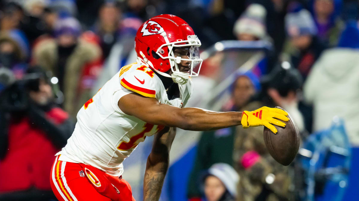 Andy Reid play of Marquez Valdez Scantling in the postseason: "i'm proud of him. this year he had a couple drops in big situations. He didn't hang his head, didn't lose confidence, kept battling, and kept working with Pat."