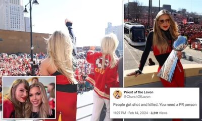 Chiefs fans SLAM Gracie Hunt after team heiress ended statement on Super Bowl parade shootings with pictures of her celebrations with trophy: 'People got shot and killed. You need a PR person'