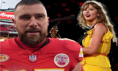 Travis Kelce's got a ton of free time until next year's NFL season starts ... but, he's still hanging around K.C. instead of jetting off to see his lady love down undah.