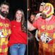 Jason Kelce weighs in on Kylie refusal to wear chiefs gear and why she's not surprised by his super bowl afterparty antics (Luchador mask)