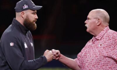 [A bond beyond football] Travis Kelce confession on coach Andy Reid: "Coach Reid has made me better, it's only because of him i'm here today....we may have had our issues but we understand ourself best in the team" "i'll quit if he does"