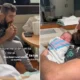 Kylie Kelce shared scenes from her labor with daughter Bennett Llewellyn.... praise Husband Jason Kelce Over His Performance as Her 'Labor Support Person'