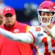 The three-time Super Bowl MVP made it known on X he wasn’t quite sure about Reid’s aim....“Anyone know if coach Reid threw a strike?” Mahomes wrote on X, followed by three laughing emojis.