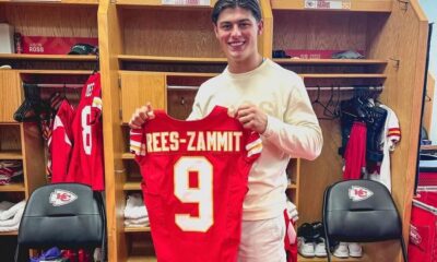 Chiefs' newest player Louis Rees-Zammit officially assigned position, jersey number and he's set to begin NFL journey with Super Bowl champions Kansas City Chiefs