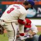 Game Respects: Jason Kelce Leaves Mark of Legend: Autographs Bryce Harper’s Cleat After Memorable First Pitch at Phillies-Braves Game