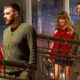 Taylor Swift and Travis Kelce are living it up in Los Angeles! ❤️ The couple were spotted holding hands during a date night at Sushi Park, as seen in photographs obtained by PEOPLE Tay is GLOWING idk how to say this well but she looks 10 years younger than she is...what the fuck is travis kelce the fountain of youth or smth?