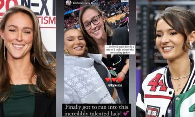 Kylie Kelce Posts Photos with ‘Incredibly Talented’ Kristin Juszczyk and Sports Legends at March Madness