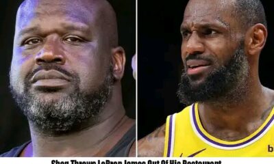 Shaq Throws LeBron James Out Of His Restaurant, Bans Him For Life,“Go to China”