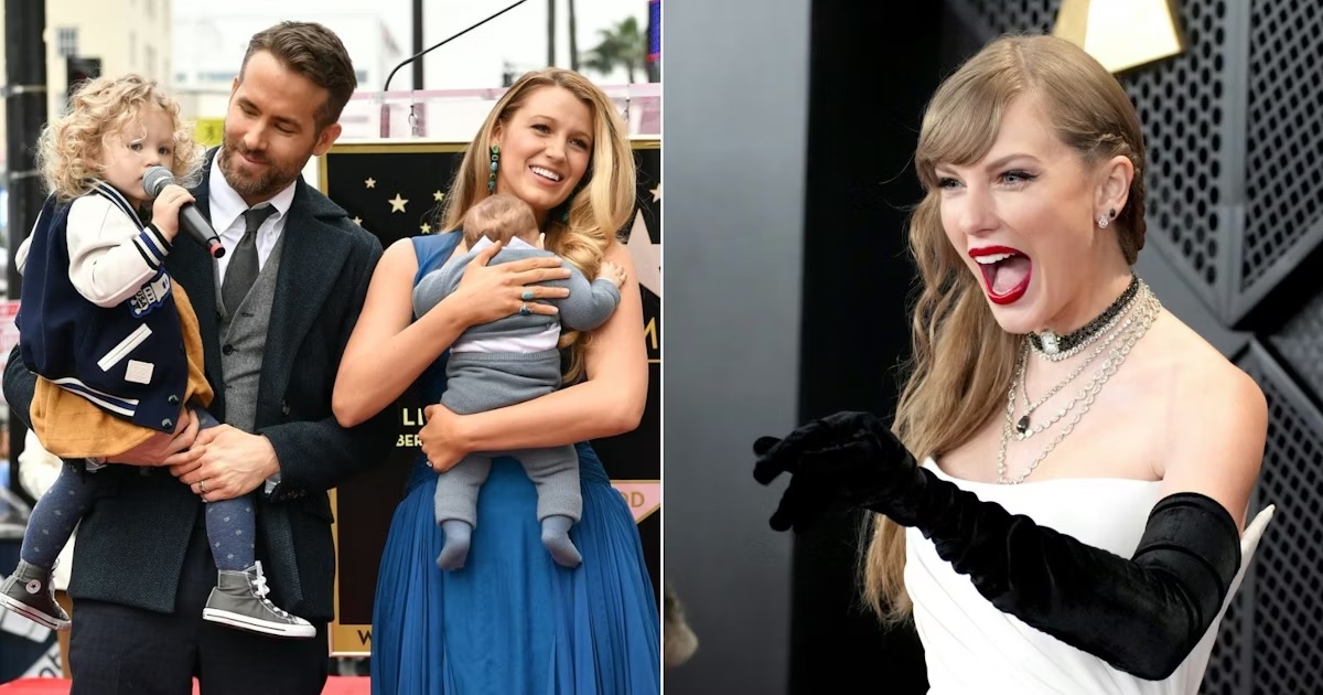 Taylor Swift Reveals She's the Godmother of Blake Lively and Ryan Reynolds' Kids