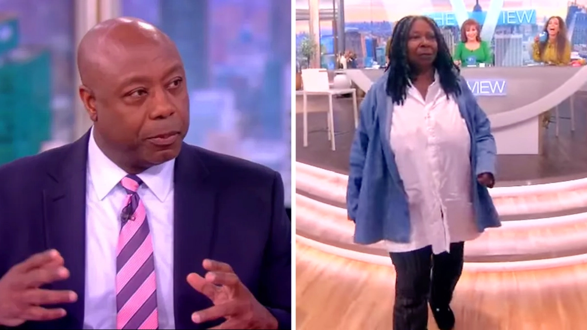 Breaking: Whoopi Goldberg Confronts Tim Scott on The View, Walks Out Crying “He Disrespected Me”