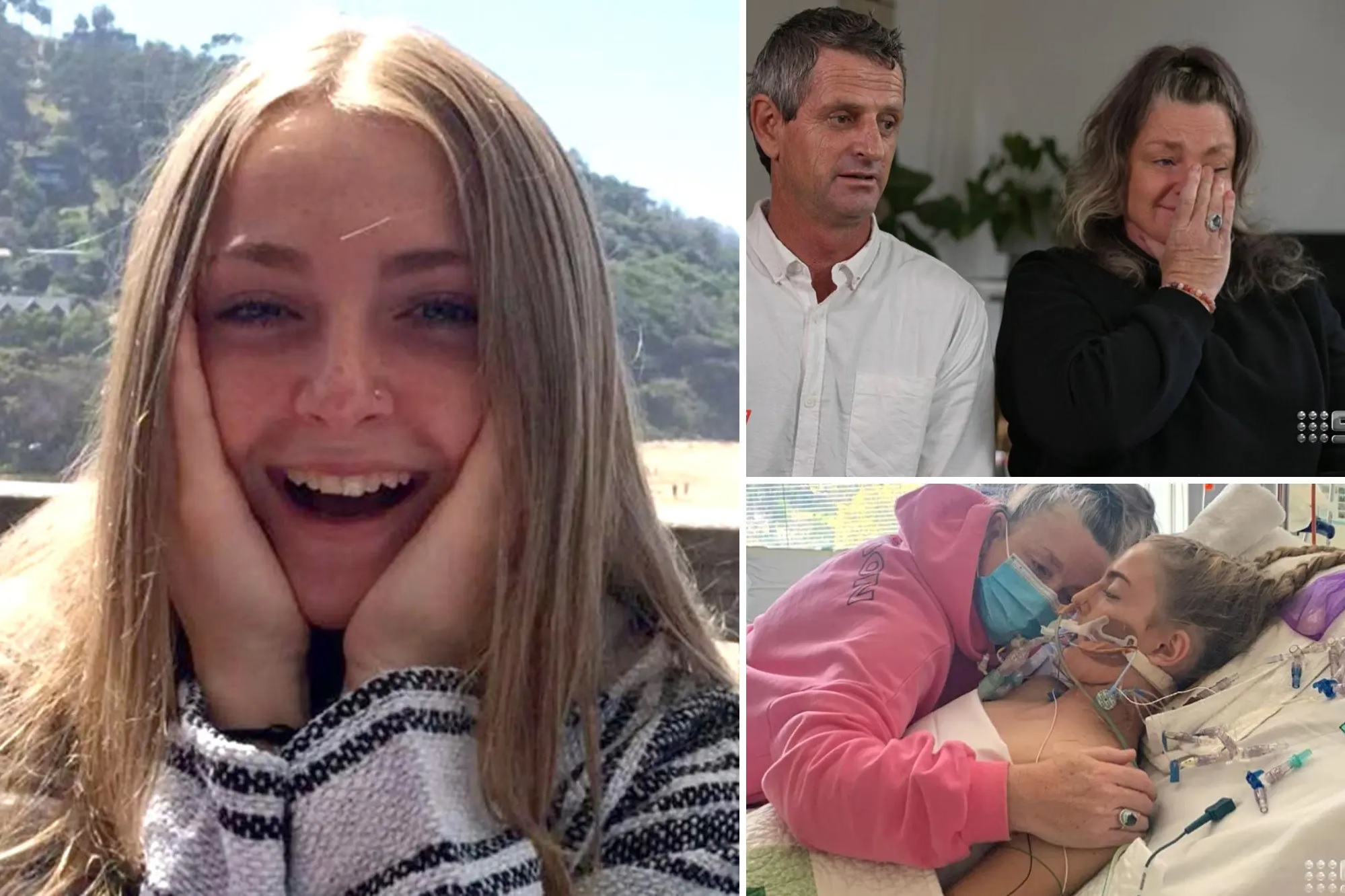 Devastated parents forced to pull the plug on their 13-year-old daughter after sleepover horror 💔😢 They've now issued a warning to spare others from the same tragedy