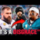 Shocking moment Jason Kelce