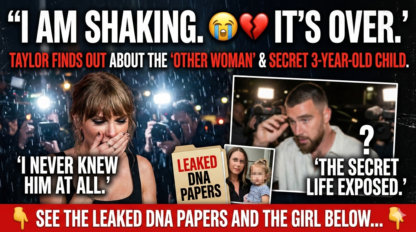 "I AM SHAKING. 😭💔 It’s over. Taylor just found out about the 'Other Woman' and the secret child Travis has been hiding for 3 years. The photos are out. 'I never knew him at all.' SEE THE LEAKED DNA PAPERS AND THE GIRL BELOW... 👇